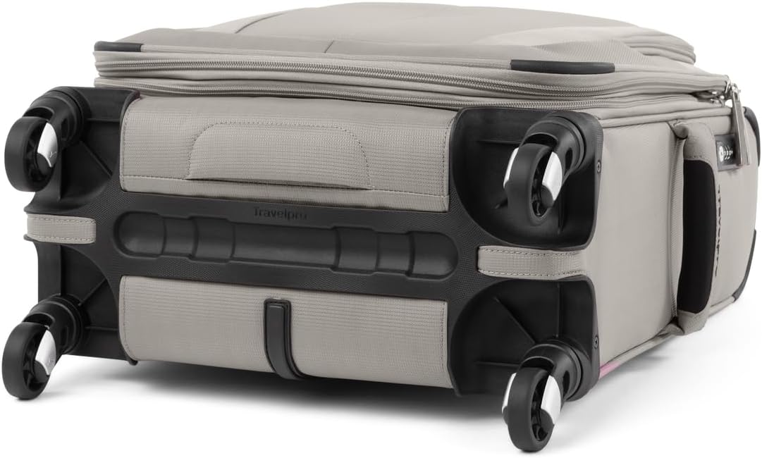 Maxlite 5 Softside Expandable Luggage with 4 Spinner Wheels, Lightweight Suitcase, Men and Women, Slate Green, Carry-on 21-Inch