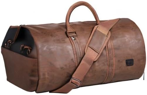 Convertible Travel Garment Bag,Carry on Garment Duffel Bag for Men Women - 2 in 1 Hanging Suitcase Suit Business Travel Bag