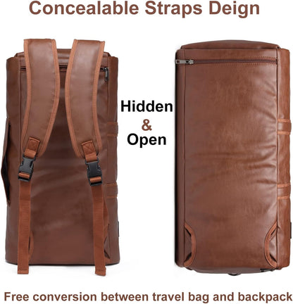 Convertible Travel Garment Bag,Carry on Garment Duffel Bag for Men Women - 2 in 1 Hanging Suitcase Suit Business Travel Bag