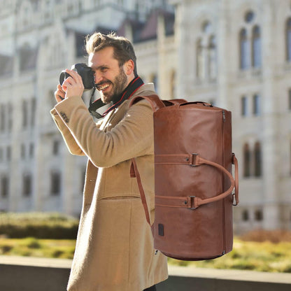 Convertible Travel Garment Bag,Carry on Garment Duffel Bag for Men Women - 2 in 1 Hanging Suitcase Suit Business Travel Bag