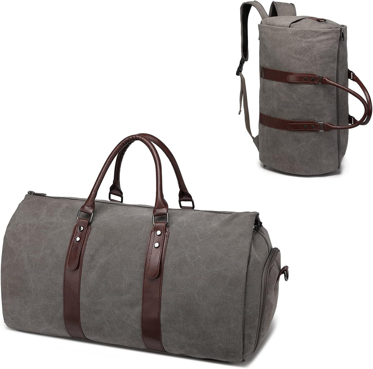 Convertible Travel Garment Bag,Carry on Garment Duffel Bag for Men Women - 2 in 1 Hanging Suitcase Suit Business Travel Bag