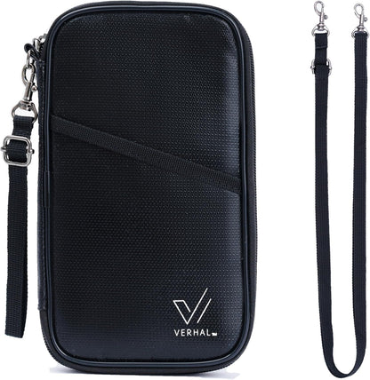 Travel holder RFID-blocking Fire-resistant Water-resistant Passport Wallet organizer