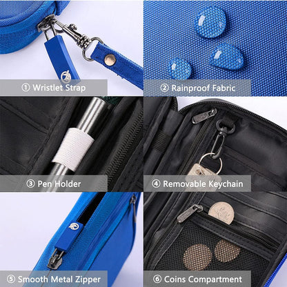 RFID Travel Passport Wallet, Family Passport Holder, Trip Document Organizer P.Travel Series