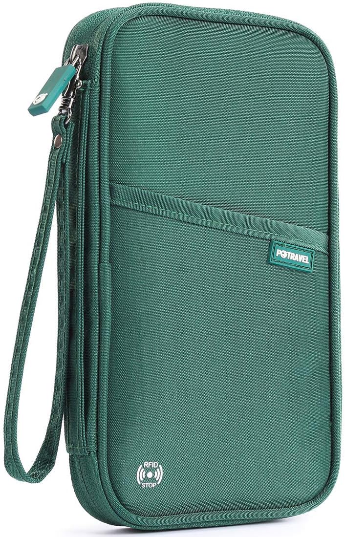 RFID Travel Passport Wallet, Family Passport Holder, Trip Document Organizer P.Travel Series