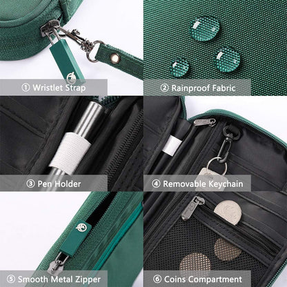 RFID Travel Passport Wallet, Family Passport Holder, Trip Document Organizer P.Travel Series