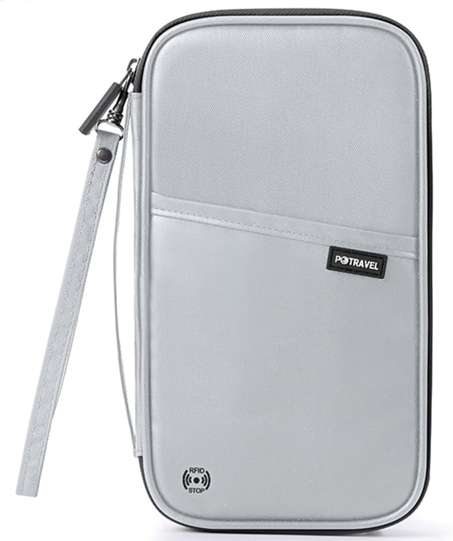 RFID Travel Passport Wallet, Family Passport Holder, Trip Document Organizer P.Travel Series