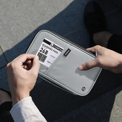 RFID Travel Passport Wallet, Family Passport Holder, Trip Document Organizer P.Travel Series