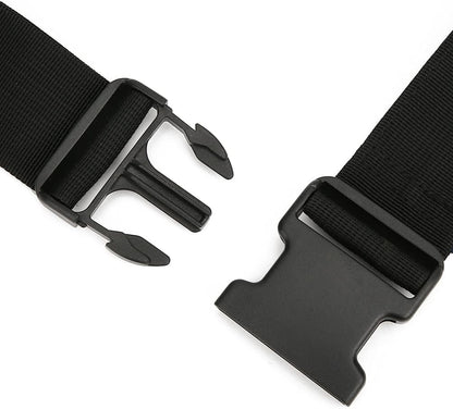Anti Theft Wallet Belt Money Belt with Zipper Pocket for Travel Sports Running Yoga Hiking