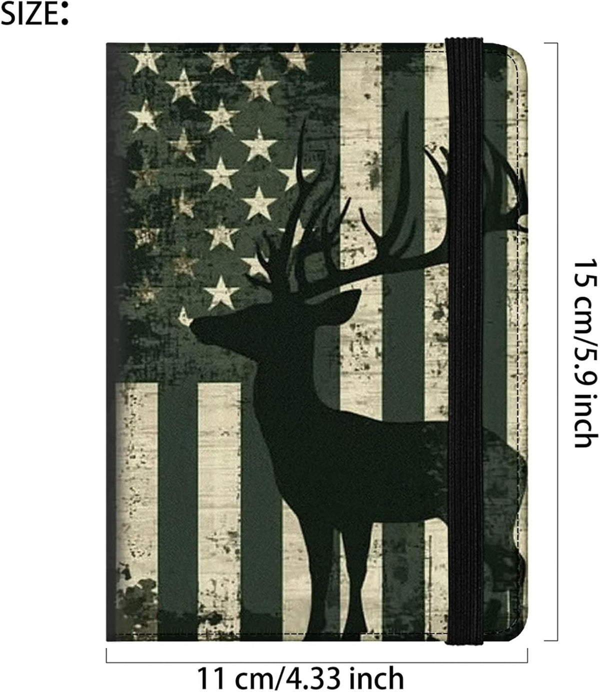 Passport Cover,RFID Blocking,Large Capacity Multi-Slot Travel Passport Wallet for Men & Women - Dark Raven - Colors C