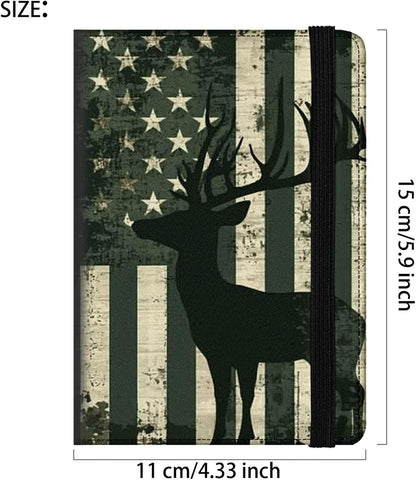 Passport Cover,RFID Blocking,Large Capacity Multi-Slot Travel Passport Wallet for Men & Women - Dark Raven - Colors C