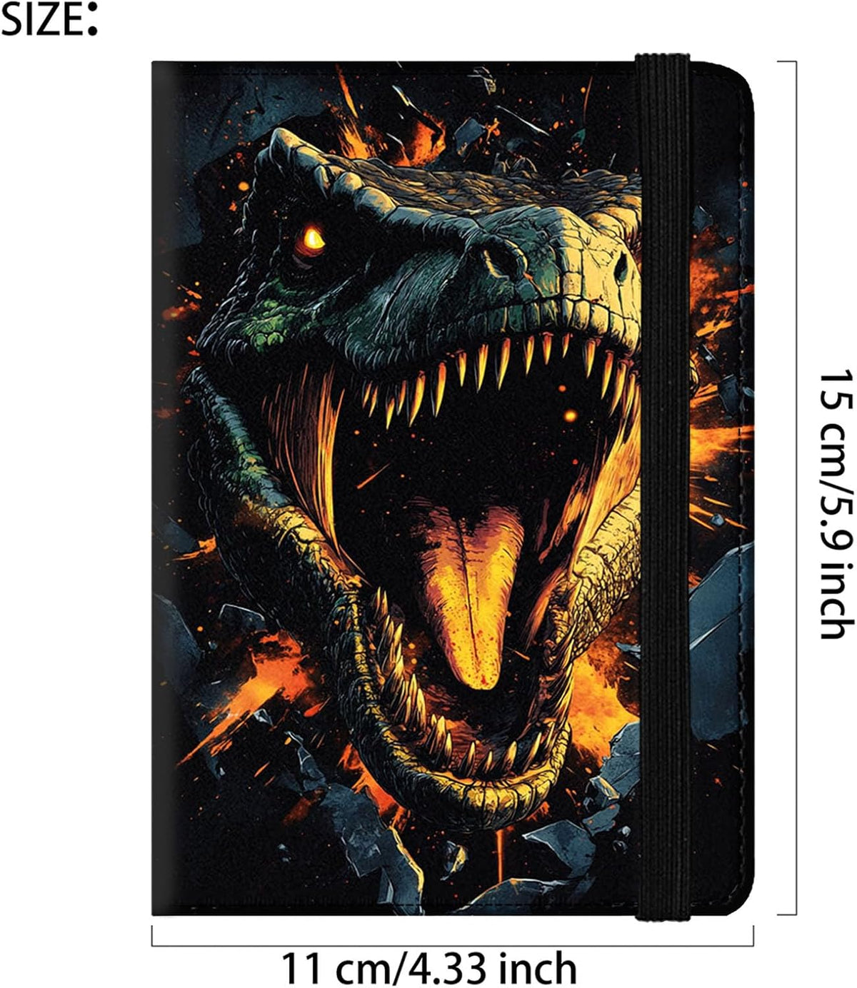 Passport Cover,RFID Blocking,Large Capacity Multi-Slot Travel Passport Wallet for Men & Women - Dark Raven - Colors C