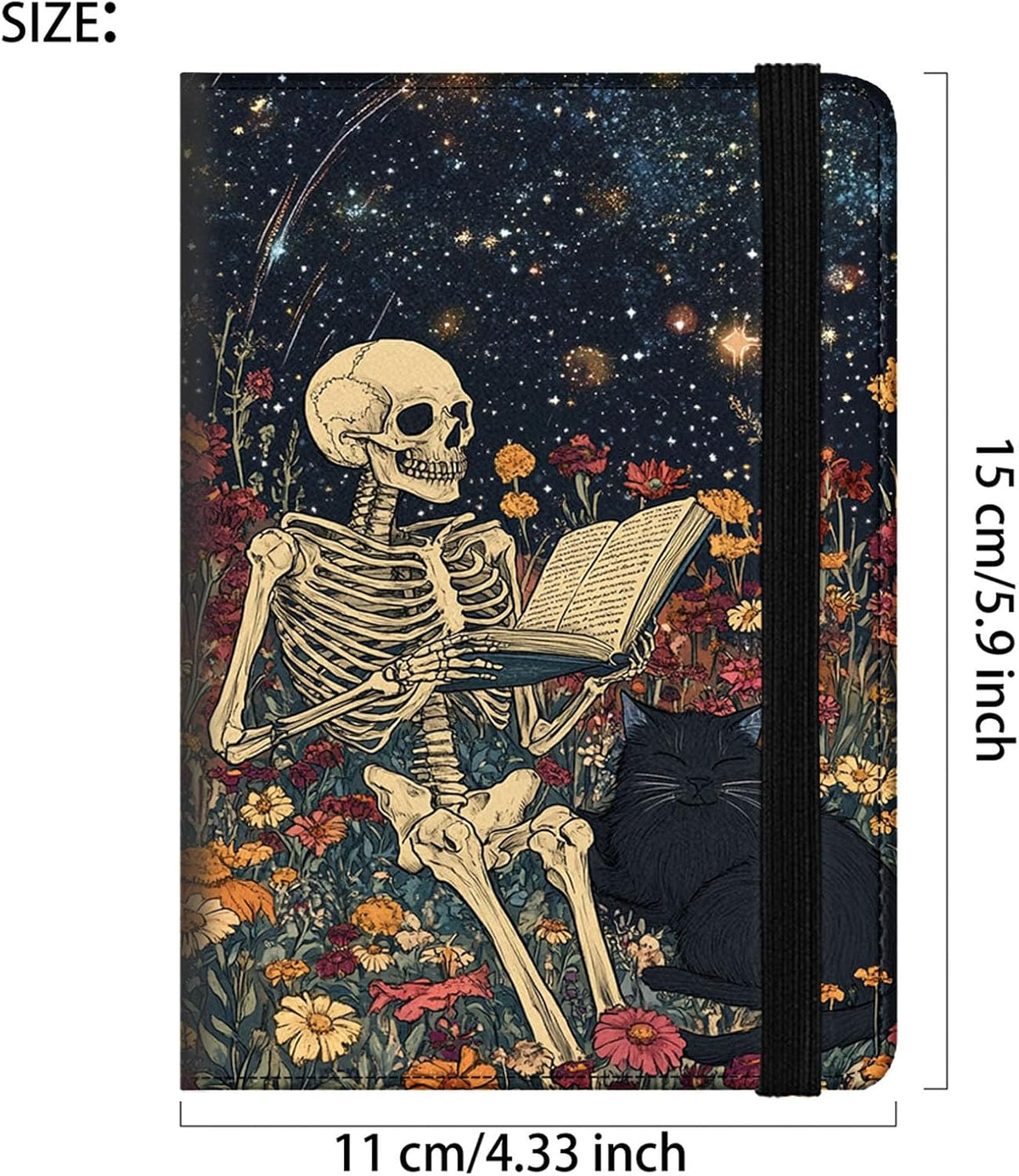Passport Cover,RFID Blocking,Large Capacity Multi-Slot Travel Passport Wallet for Men & Women - Dark Raven - Colors C