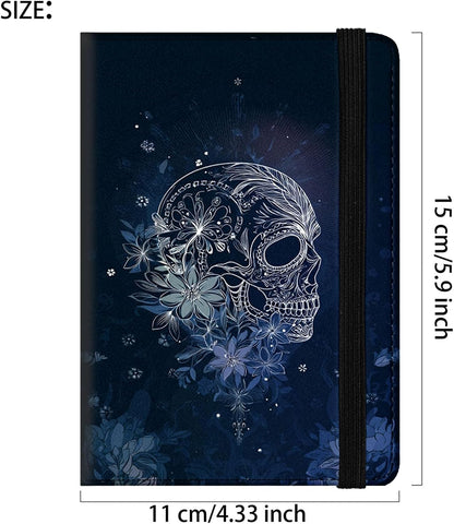 Passport Cover,RFID Blocking,Large Capacity Multi-Slot Travel Passport Wallet for Men & Women - Dark Raven - Colors C