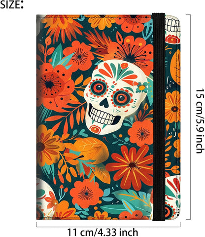 Passport Cover,RFID Blocking,Large Capacity Multi-Slot Travel Passport Wallet for Men & Women - Dark Raven - Colors C