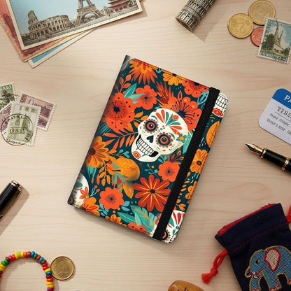 Passport Cover,RFID Blocking,Large Capacity Multi-Slot Travel Passport Wallet for Men & Women - Dark Raven - Colors C