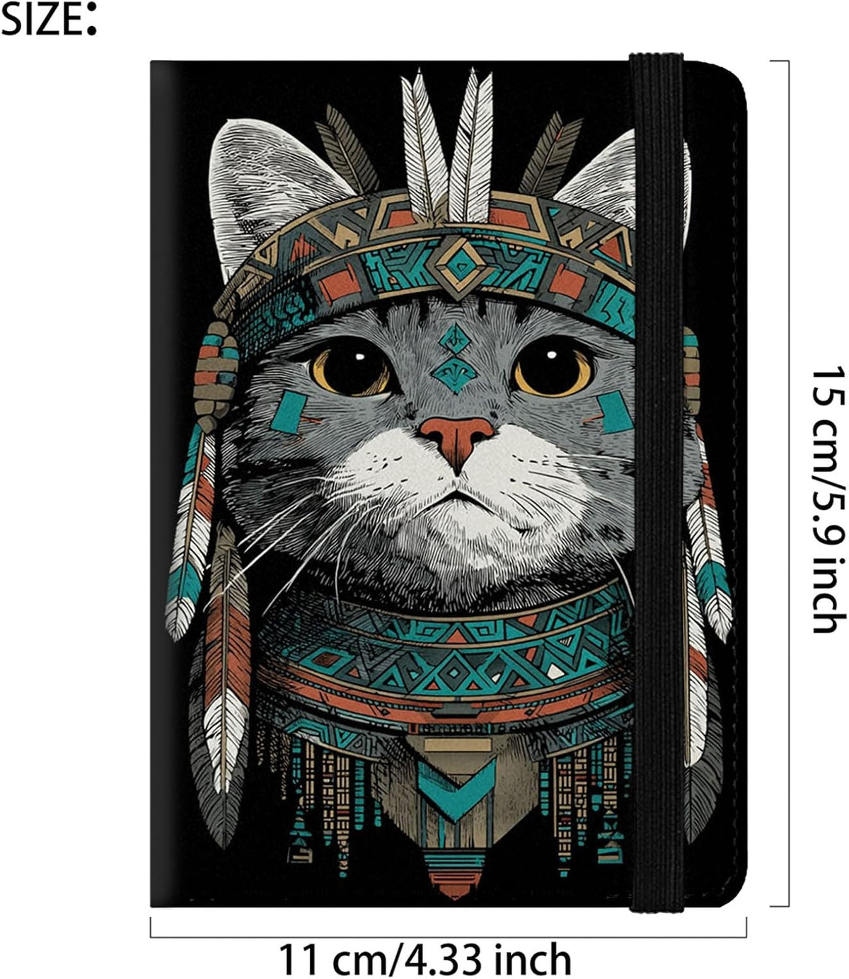 Passport Cover,RFID Blocking,Large Capacity Multi-Slot Travel Passport Wallet for Men & Women - Dark Raven - Colors C