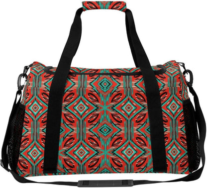 Carry On Foldable Travel Duffel Bag Lightweight Weekender Overnight Tote Bag for Women Yoga Sport