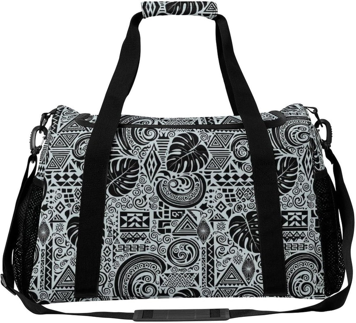 Carry On Foldable Travel Duffel Bag Lightweight Weekender Overnight Tote Bag for Women Yoga Sport