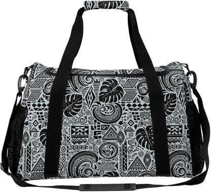Carry On Foldable Travel Duffel Bag Lightweight Weekender Overnight Tote Bag for Women Yoga Sport