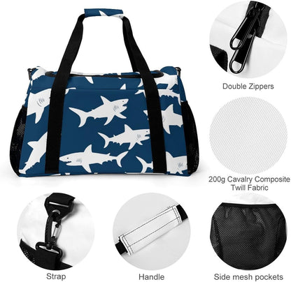 Carry On Foldable Travel Duffel Bag Lightweight Weekender Overnight Tote Bag for Women Yoga Sport