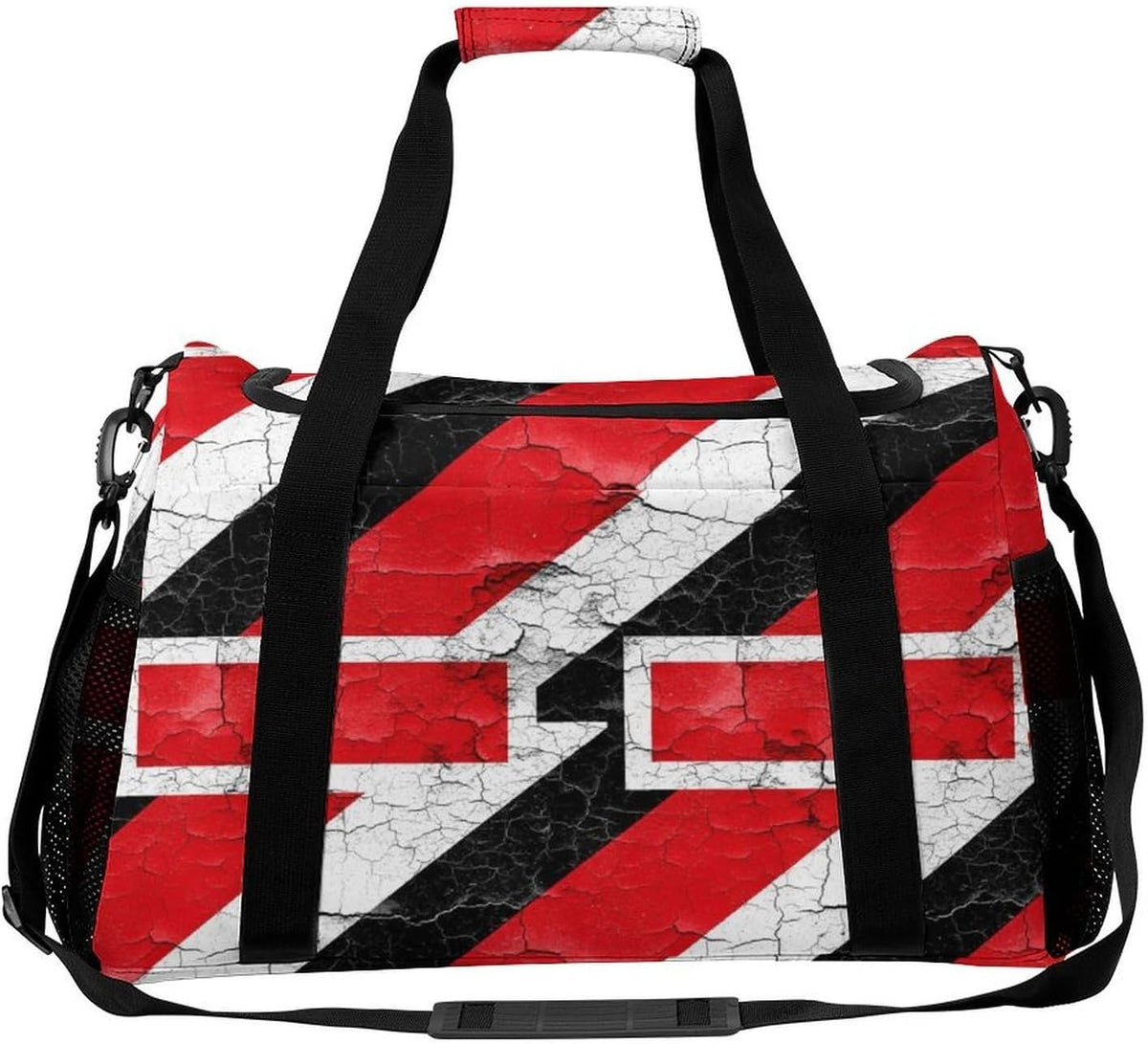 Carry On Foldable Travel Duffel Bag Lightweight Weekender Overnight Tote Bag for Women Yoga Sport