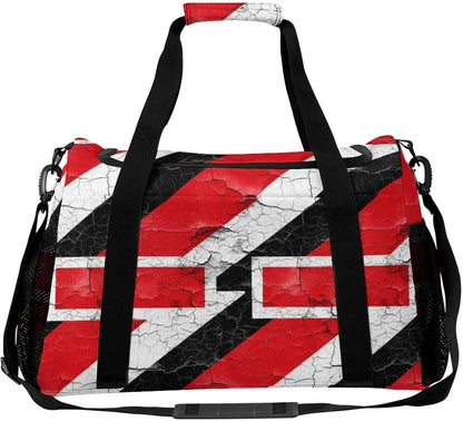 Carry On Foldable Travel Duffel Bag Lightweight Weekender Overnight Tote Bag for Women Yoga Sport