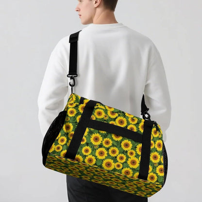 Carry On Foldable Travel Duffel Bag Lightweight Weekender Overnight Tote Bag for Women Yoga Sport