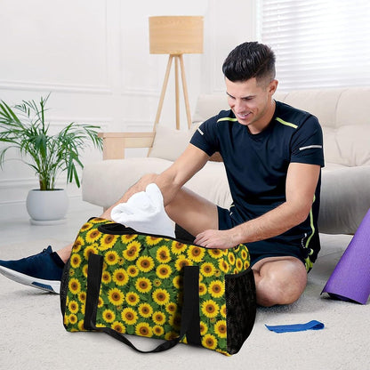 Carry On Foldable Travel Duffel Bag Lightweight Weekender Overnight Tote Bag for Women Yoga Sport