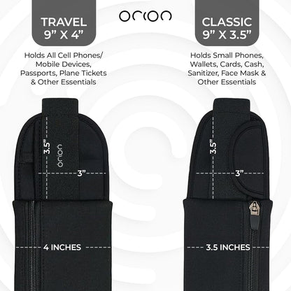 The Belt of Orion Money Belt, Anti-Theft Travel Waist Pack, Slim 9x4in | Money Belt, Anti-Theft Design, Passport & Cash Holder, Slim Fit 9x4in, For Men & Women