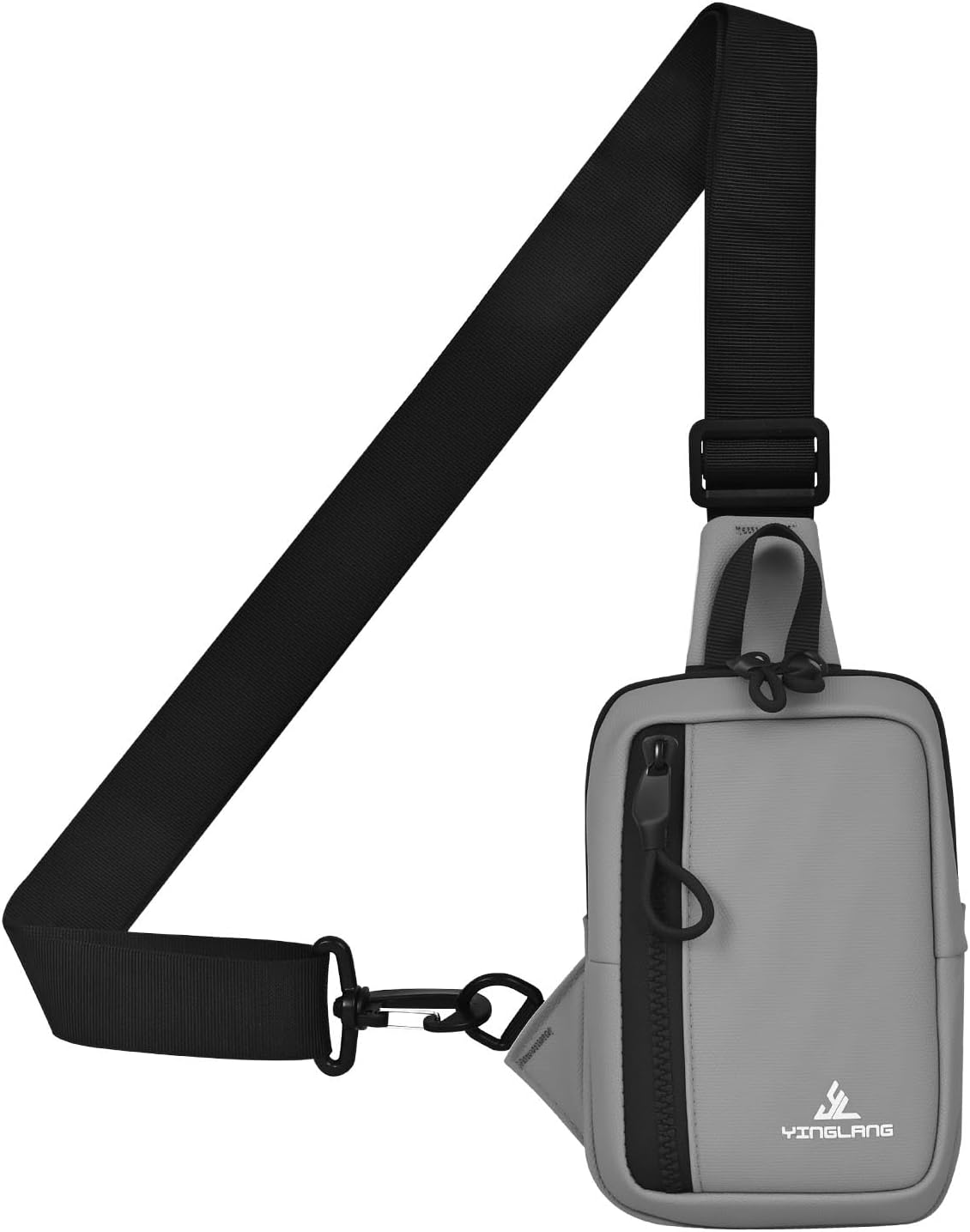 Mini Sling Bag for Men & Women, Waterproof Utility Chest Bag, Lightweight Crossbody Backpack for Hiking Travel Sports | Waterproof fabric