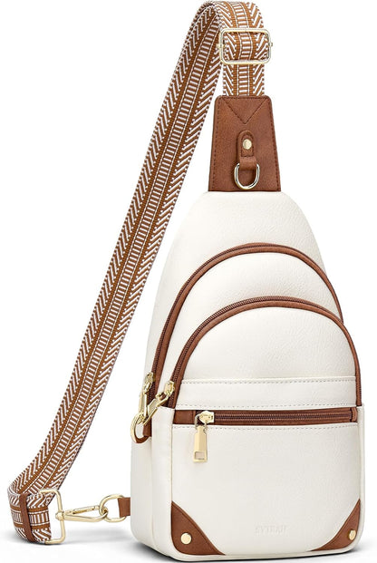 Anti Theft Crossbody Bags for Women, RFID Sling Bag Travel Purse, RFID Cross Body Purses Chest Bag for Travel