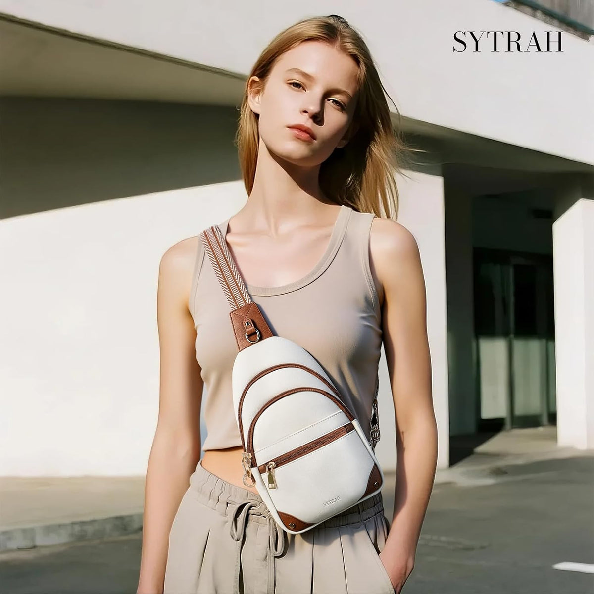 Anti Theft Crossbody Bags for Women, RFID Sling Bag Travel Purse, RFID Cross Body Purses Chest Bag for Travel