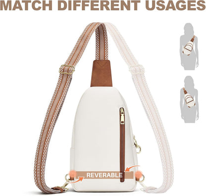 Anti Theft Crossbody Bags for Women, RFID Sling Bag Travel Purse, RFID Cross Body Purses Chest Bag for Travel