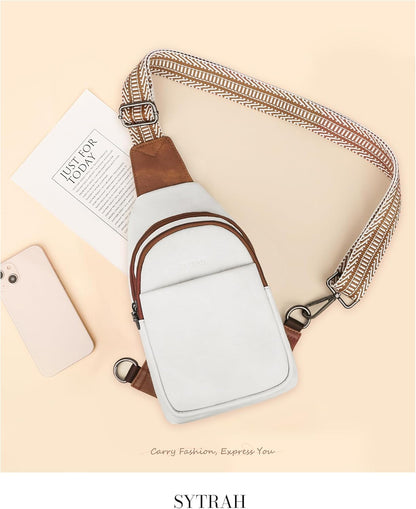 Anti Theft Crossbody Bags for Women, RFID Sling Bag Travel Purse, RFID Cross Body Purses Chest Bag for Travel