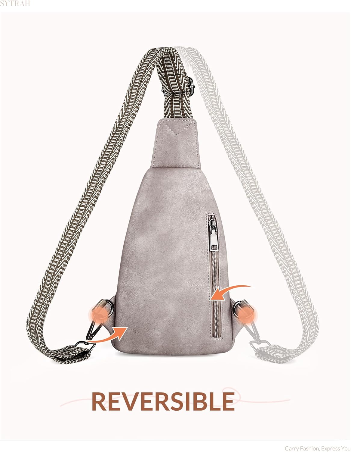 Anti Theft Crossbody Bags for Women, RFID Sling Bag Travel Purse, RFID Cross Body Purses Chest Bag for Travel