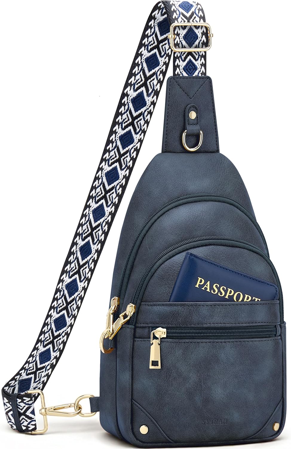 Anti Theft Crossbody Bags for Women, RFID Sling Bag Travel Purse, RFID Cross Body Purses Chest Bag for Travel