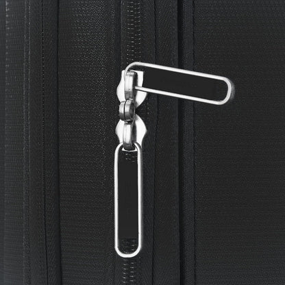 UpLIFT Lightweight Softside Carry-On Luggage with Spinner Wheels - Expandable - Airline-Approved, Polyester Soft Suitcase for Ultra Light Travel - Black