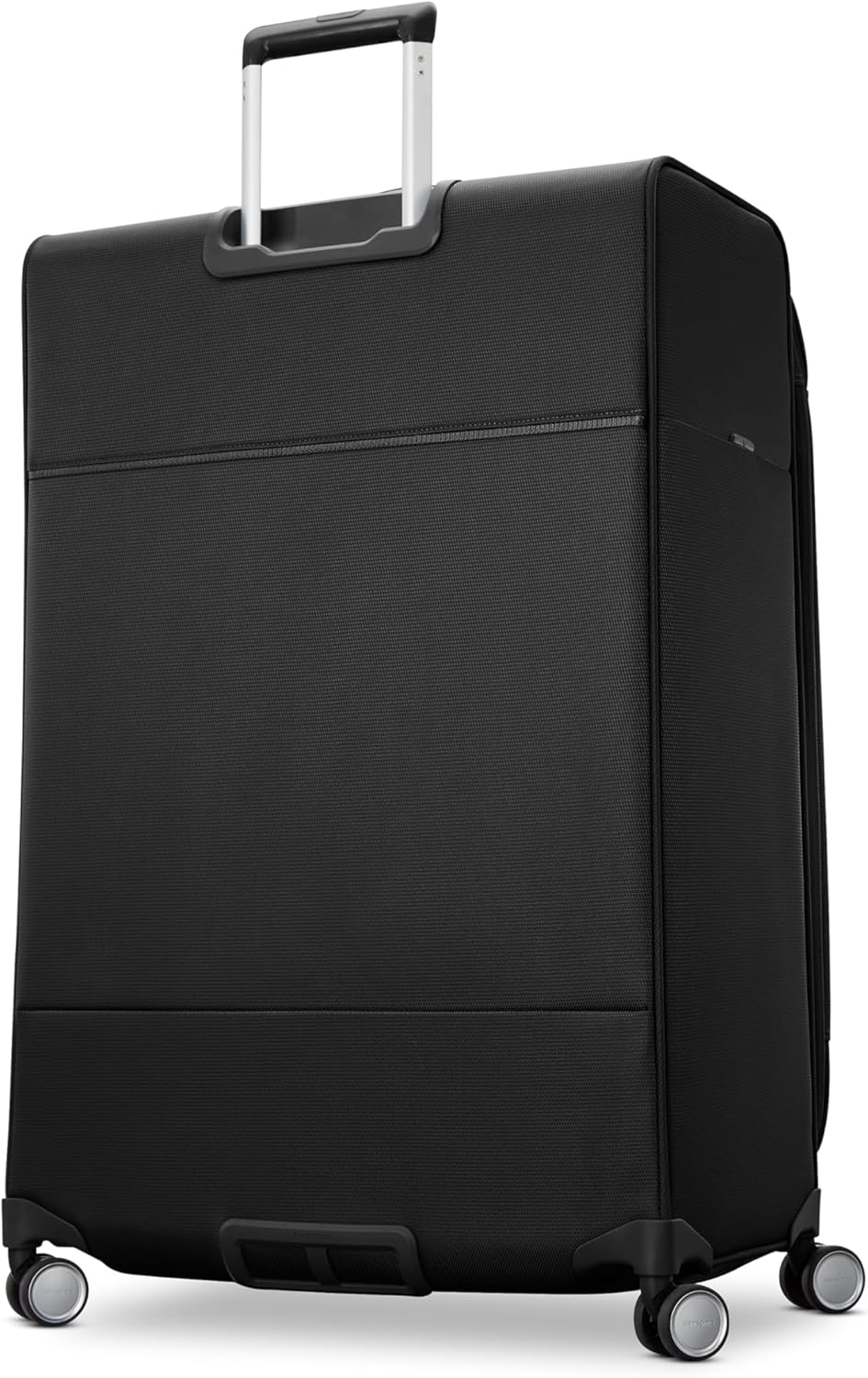 UpLIFT Lightweight Softside Carry-On Luggage with Spinner Wheels - Expandable - Airline-Approved, Polyester Soft Suitcase for Ultra Light Travel - Black