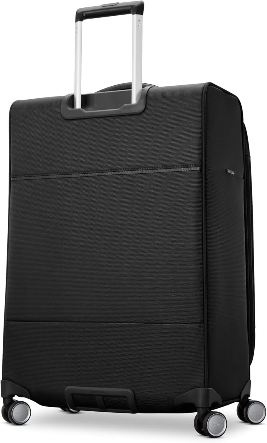 UpLIFT Lightweight Softside Carry-On Luggage with Spinner Wheels - Expandable - Airline-Approved, Polyester Soft Suitcase for Ultra Light Travel - Black