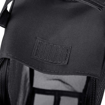 Hanging Mesh Toiletry Bag | Travel Organizer | Perfect for Dorm | Gym | Back to School | Shampoo | Shower Accessories | Black