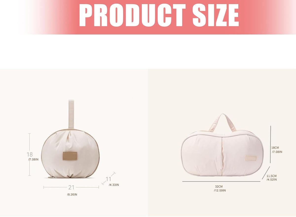 Travel Bras Storage Bag with Compartment Design for Underwear Organization and Protections Stylish Portable Design