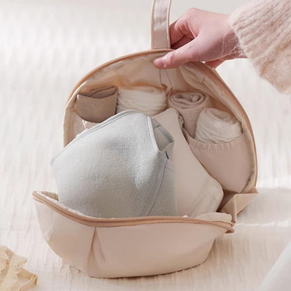 Travel Bras Storage Bag with Compartment Design for Underwear Organization and Protections Stylish Portable Design
