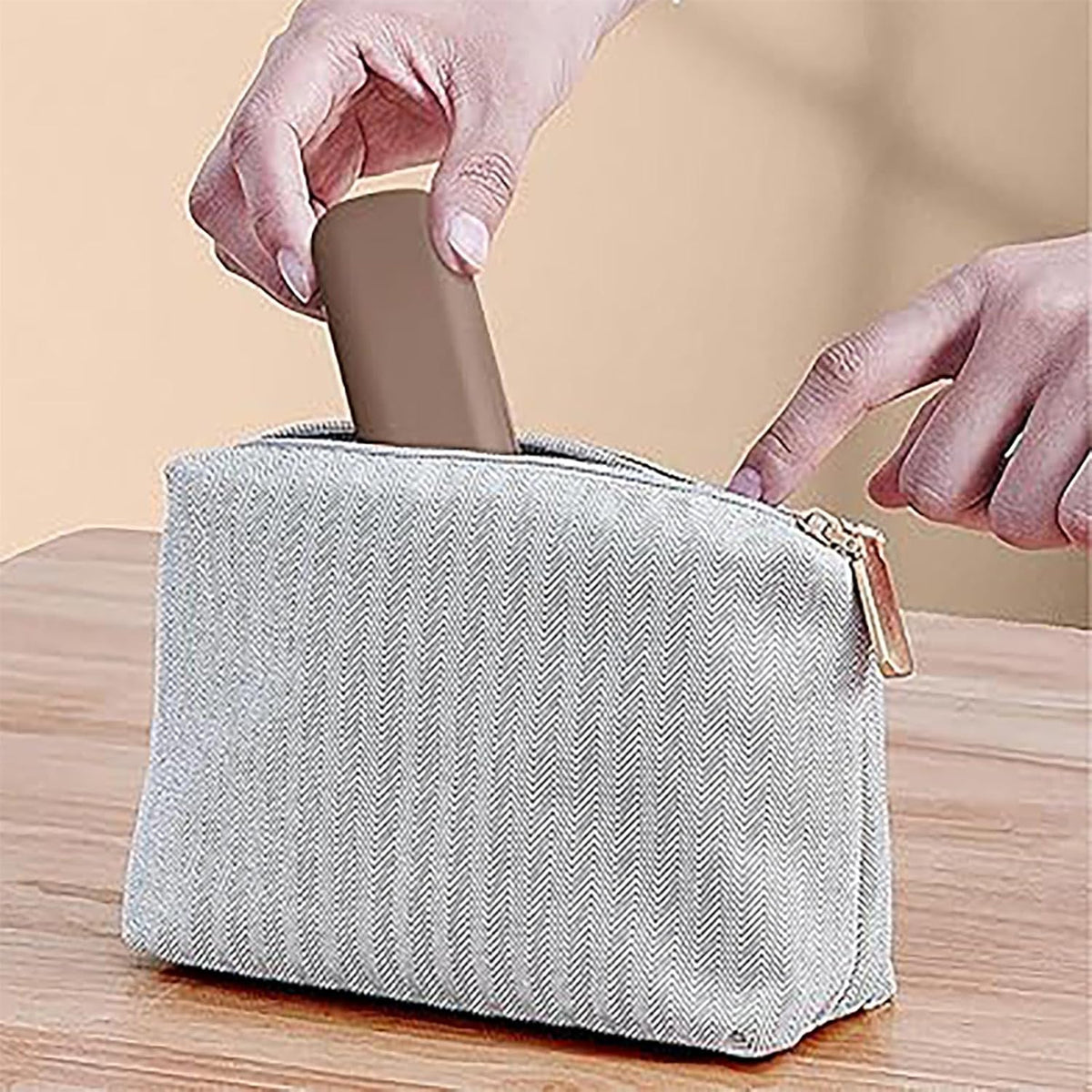 Portable Underwear and Sock Storage Bag, Travel Organizer for Lingerie, Hosiery, and Accessories, Foldable Space-Saving Design, Yellow