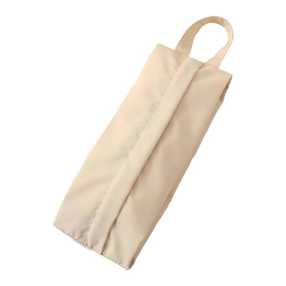 Portable Underwear and Sock Storage Bag, Travel Organizer for Lingerie, Hosiery, and Accessories, Foldable Space-Saving Design, Yellow