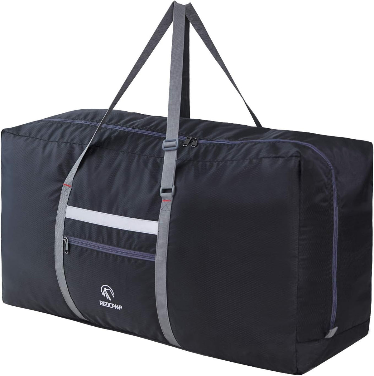 100L Extra Large Duffle Bag, Water Resistant Lightweight Foldable Duffel Bag for Outdoor Camping, Black