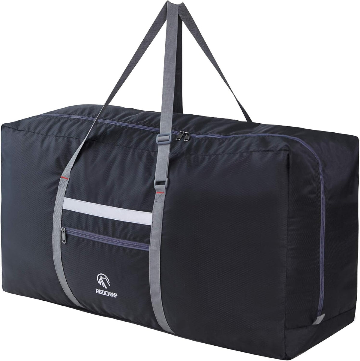 100L Extra Large Duffle Bag, Water Resistant Lightweight Foldable Duffel Bag for Outdoor Camping, Black