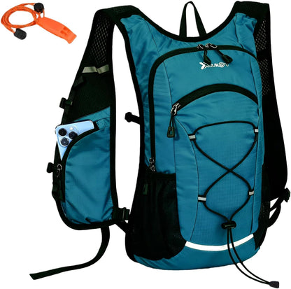 Hiking Backpack Lightweight Travel Backpack 20L Waterproof Hiking Daypacks Camping Backpack for Men Women (Black)