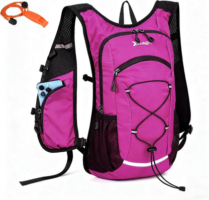 Hiking Backpack Lightweight Travel Backpack 20L Waterproof Hiking Daypacks Camping Backpack for Men Women (Black)