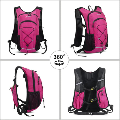 Hiking Backpack Lightweight Travel Backpack 20L Waterproof Hiking Daypacks Camping Backpack for Men Women (Black)