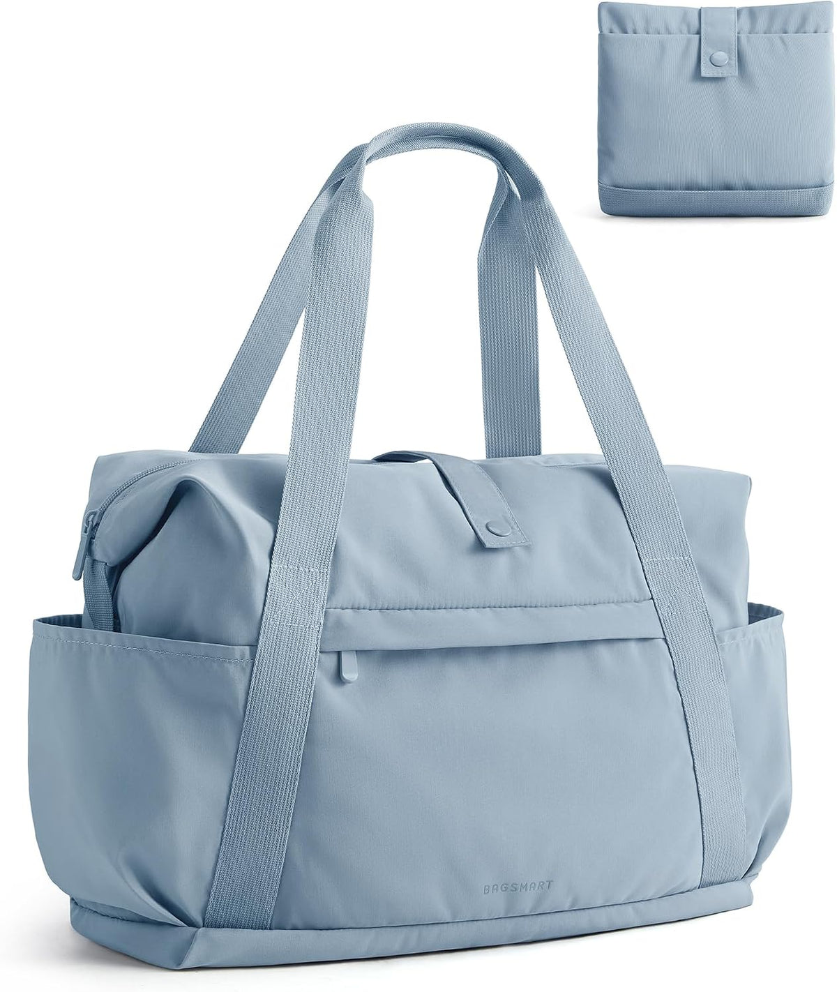 Foldable Duffle Bag for Travel, 25L Personal Item Travel Bag, Carry on Duffel Bag for Travel Essentials, Lightweight Gym Bag for Women, Weekender Bags for Women, Water Resistant